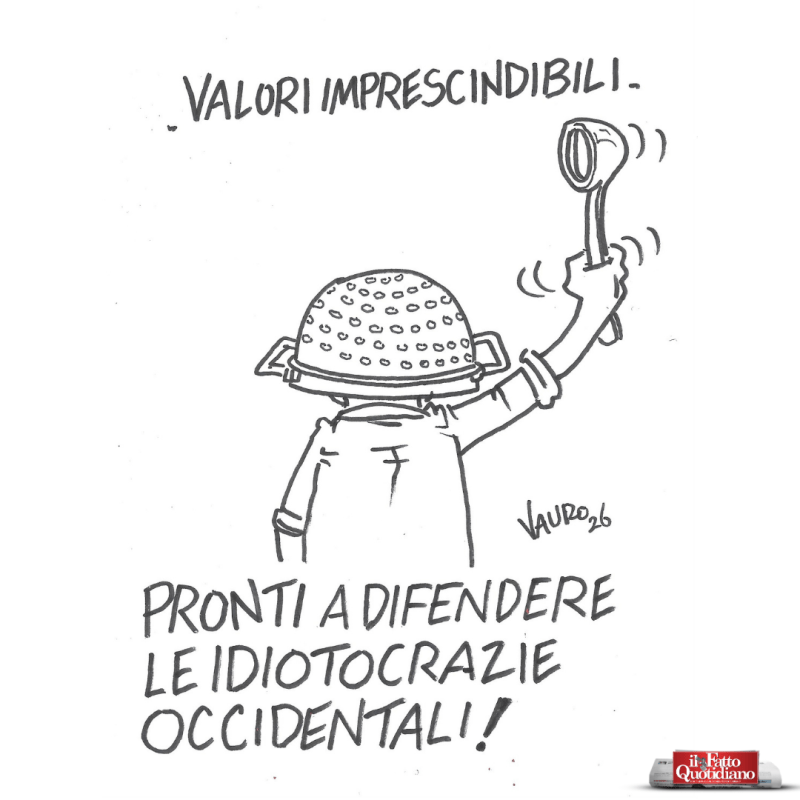 Idiocrazie (Il Fatto, 23 giugno 2026)