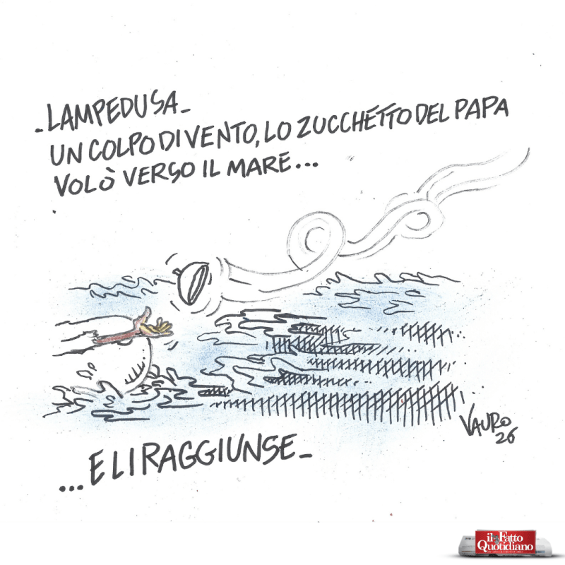 Verso il mare… (Il Fatto, 7 luglio 2026)
