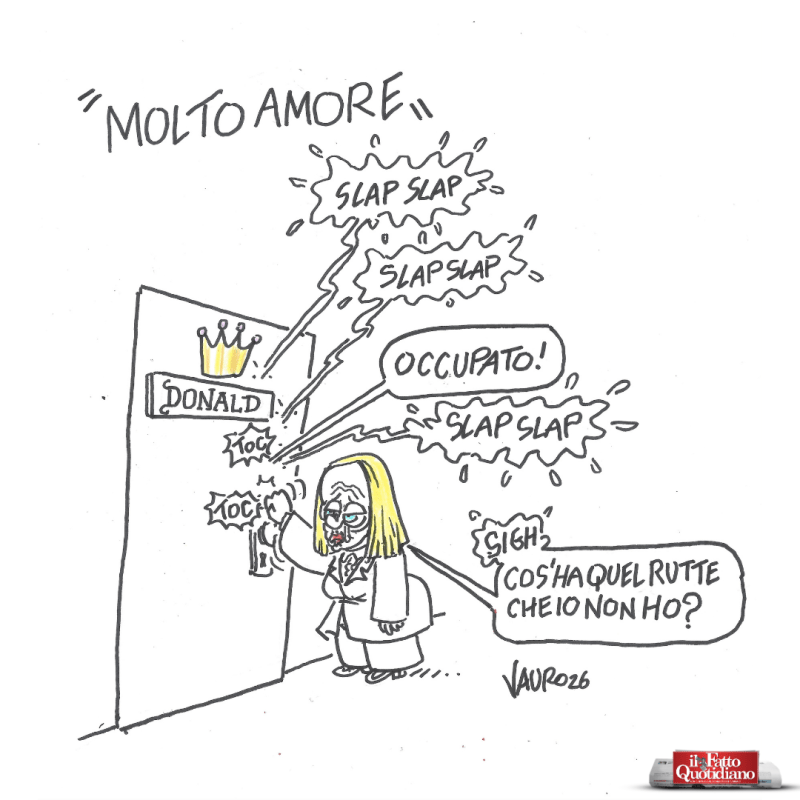 Molto amore (Il Fatto, 11 luglio 2026)
