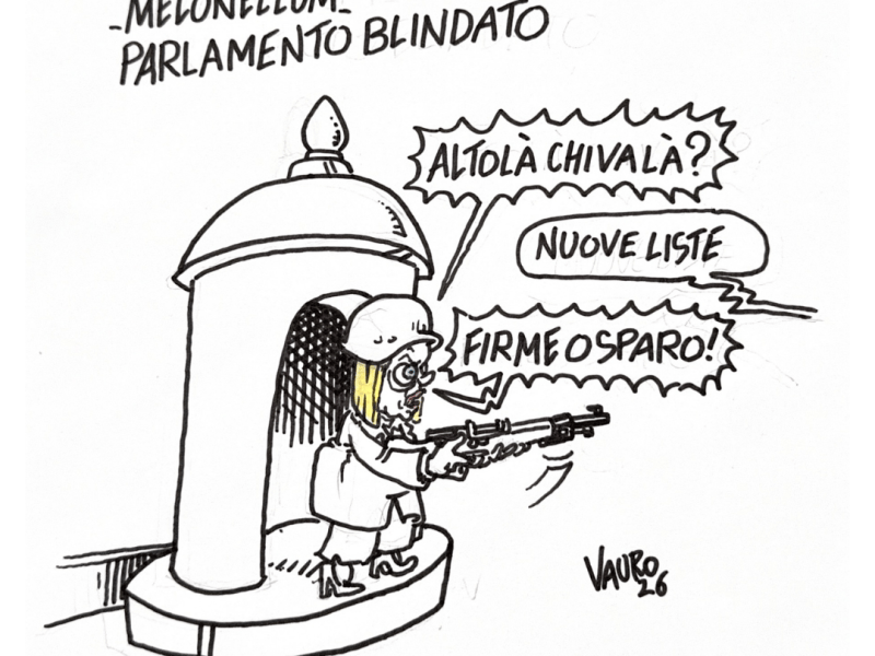 Parlamento blindato (Il Fatto, 15 settembre 2026)