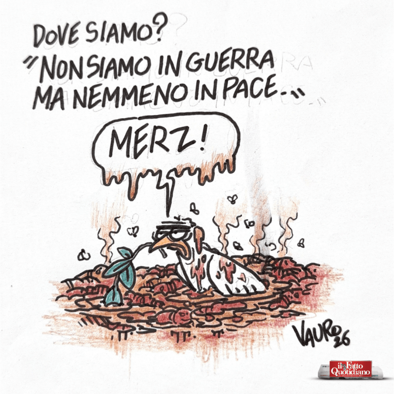 Dove siamo (Il Fatto, 5 settembre 2026)