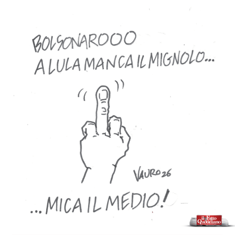 Bolsonarooo (Il Fatto, 27 ottobre 2026)